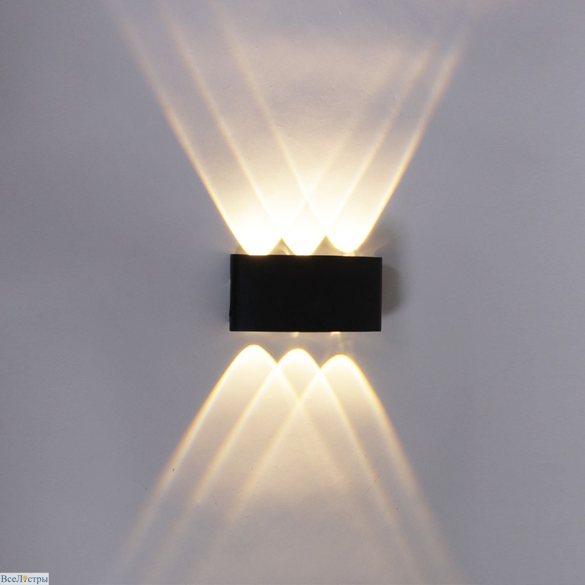 архитектурный светильник reluce 86833-9.2-006kt led6*1w bk