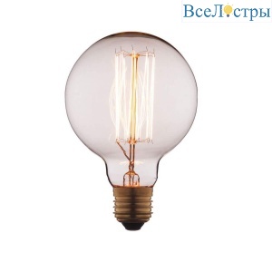 Лампа накаливания E27 60W прозрачная G9560