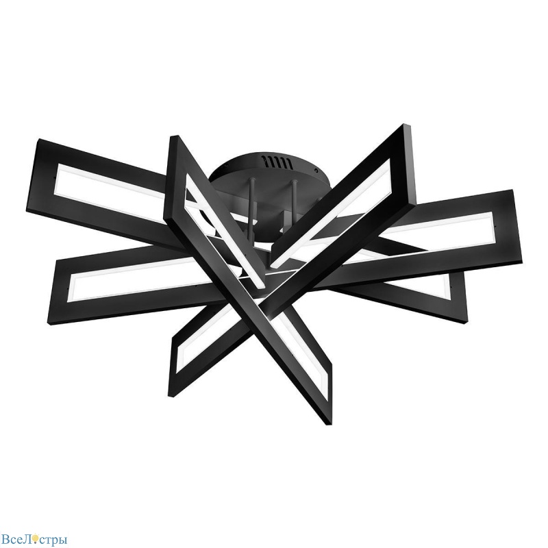 потолочный светодиодный светильник iledex stalker 9082-r800-x 128w bk