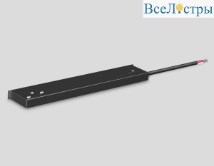Блок питания внутренний с вводом питания для магнитного шинопровода Ambrella Light Track System 48V 10mm 100W GL2061