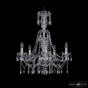Подвесная люстра Bohemia Ivele Crystal 1413/5/200/XL-66 Ni