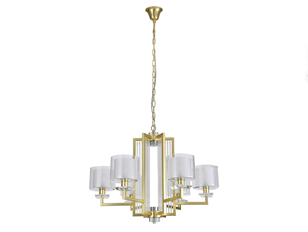 подвесная люстра newport 4406+1/c mat.gold м0071513