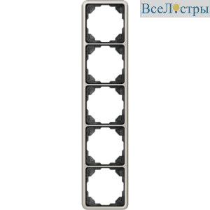 Рамка пятиместная Jung CD585PT