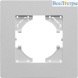 Рамка пластиковая на 1 пост Arlight FRM-PERIO-PL-1-WH 049688
