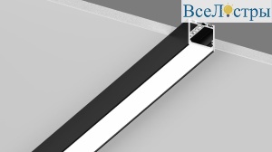 Подвесной/накладной алюминиевый профиль Designled LS.3535-B-R 00-00019906