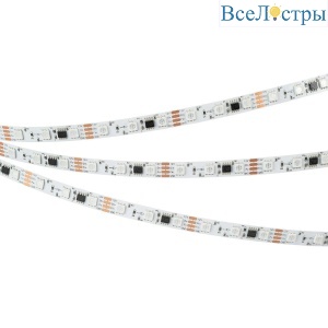 Светодиодная лента Arlight 12W/m 60LED/m 5060SMD разноцветный 5М SPI-B60-10mm 24V 039180