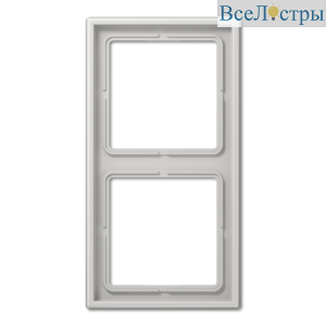 Рамка двухместная Jung LS982LG