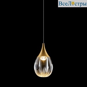 Подвесной светильник Delight Collection Stilla MD24001004-1A gold/clear