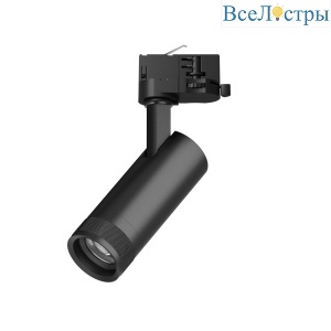 Трековый трехфазный светильник Quattro 20-55G с адаптером Lightstar Canno Pro C4127QT