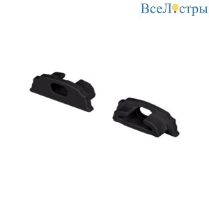Заглушка Arlight ARH-BENT-W18 BLACK с отверстием 039589