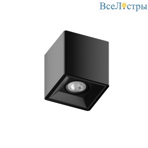 Точечный светильник Hesby Flux HSBL_0120 IP20, 10Вт, GU5.3, черный