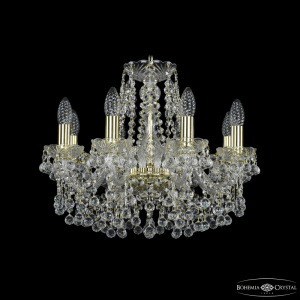 Подвесная люстра Bohemia Ivele Crystal 1409/8/160 G
