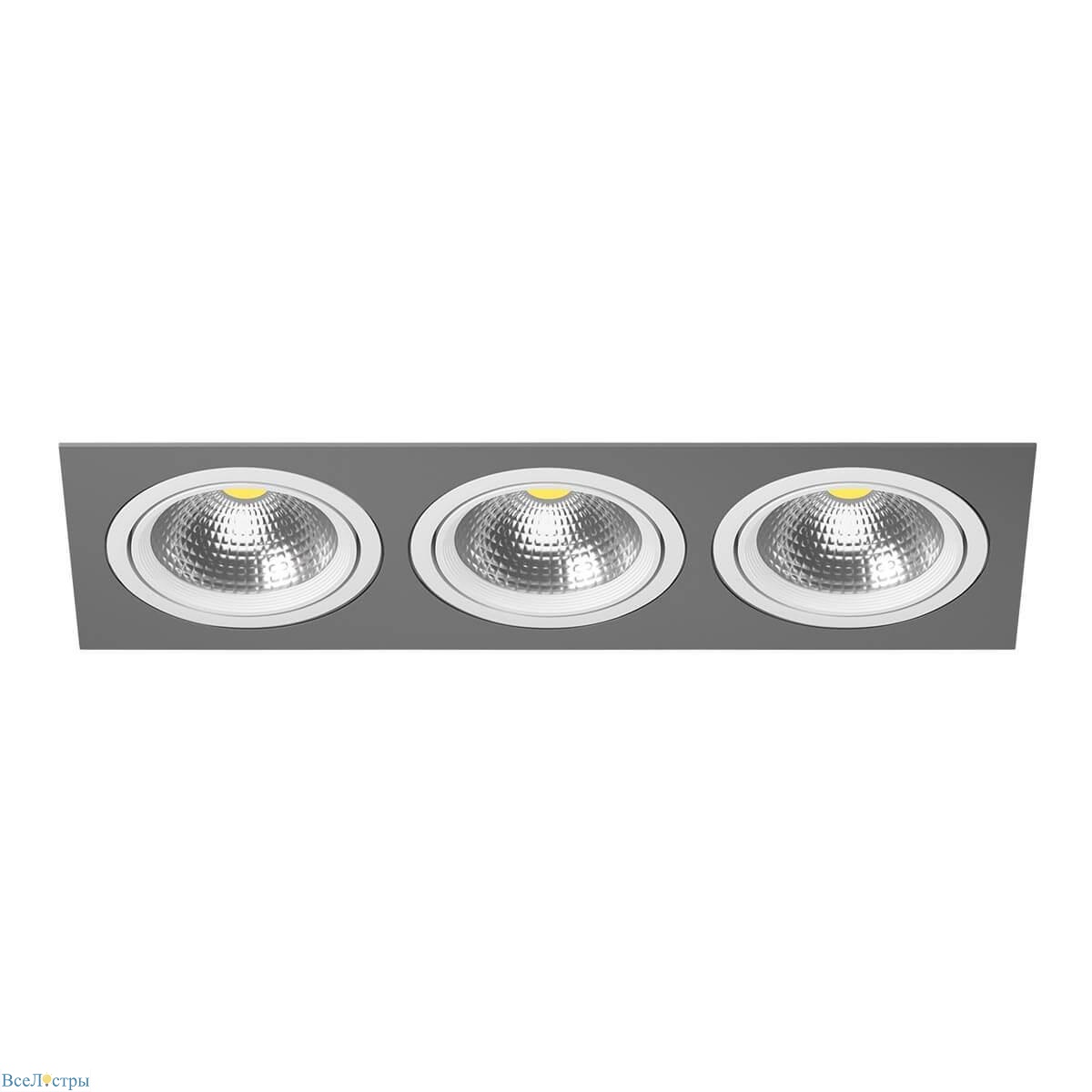 встраиваемый светильник lightstar intero 111 (217839+217906+217906+217906) i839060606
