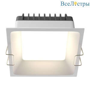 Встраиваемый светодиодный светильник Maytoni Okno DL056-12W3-4-6K-W