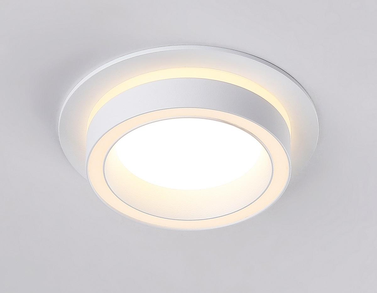встраиваемый светильник ambrella light techno spot gx53 acrylic tech tn5240