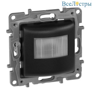 Датчик движения Legrand Etika без нейтрали 400W антрацит 672617