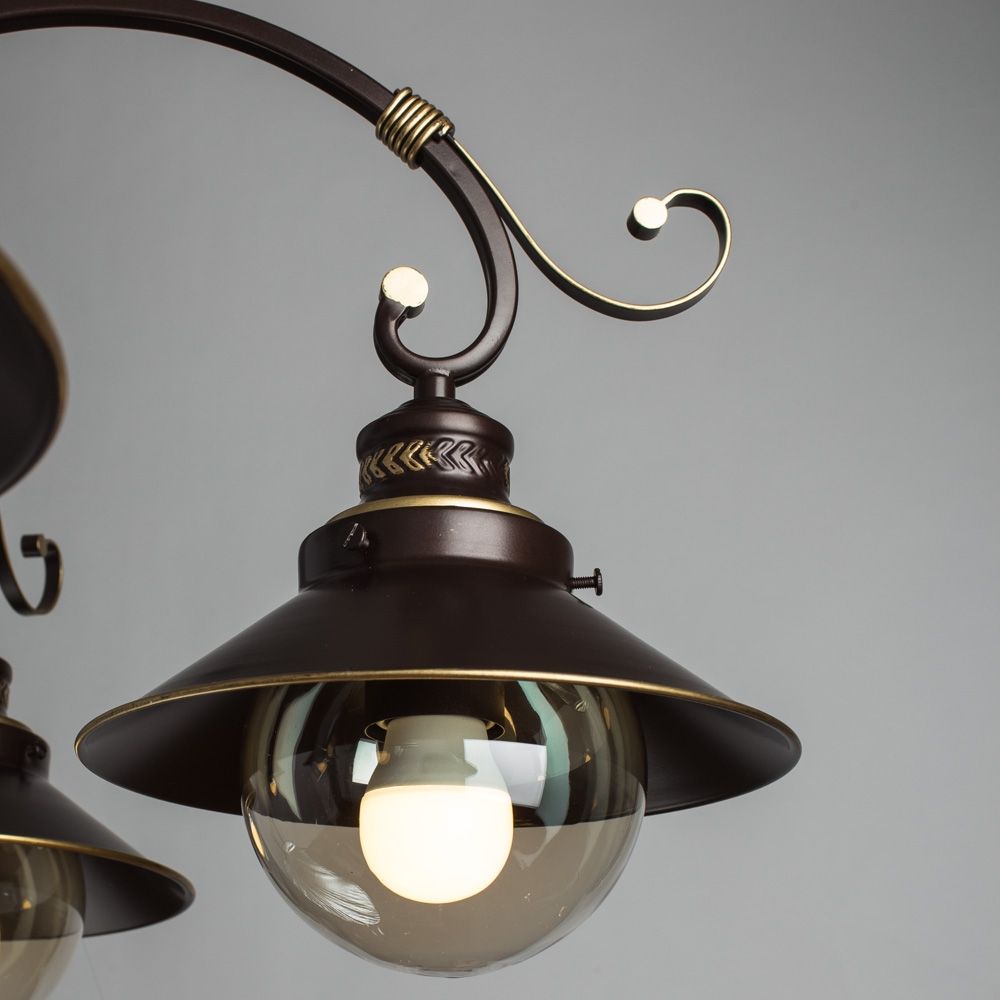 потолочная люстра arte lamp 7 a4577pl-5ck