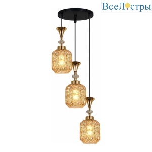 Подвесная люстра Reluce 02003-0.9-03 Amber