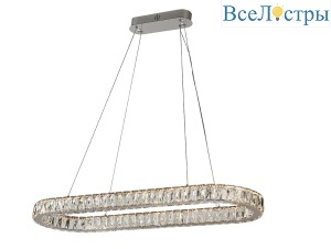 Подвесная люстра Newport 8580/90 C oval chrome М0071380