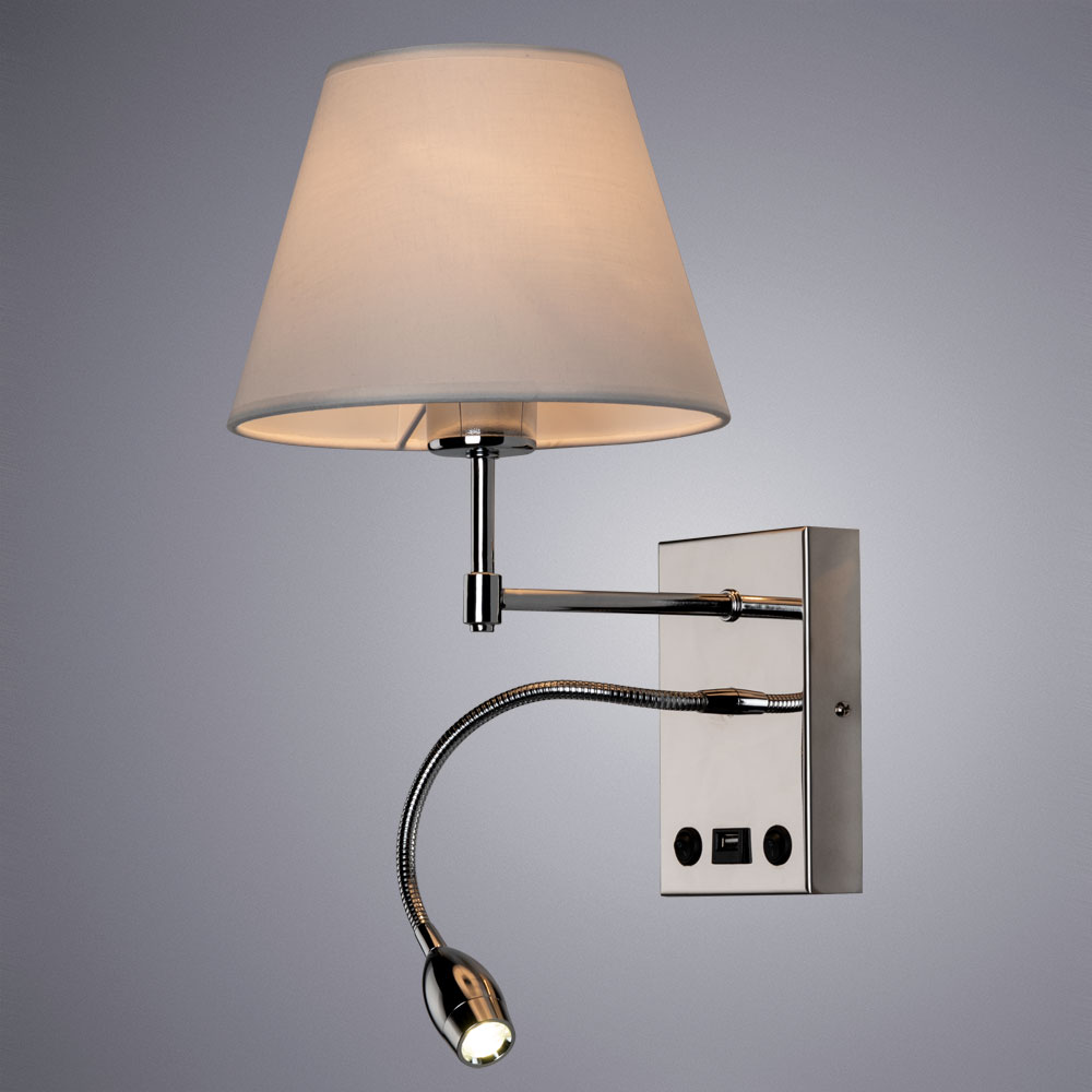 бра arte lamp elba a2581ap-2cc