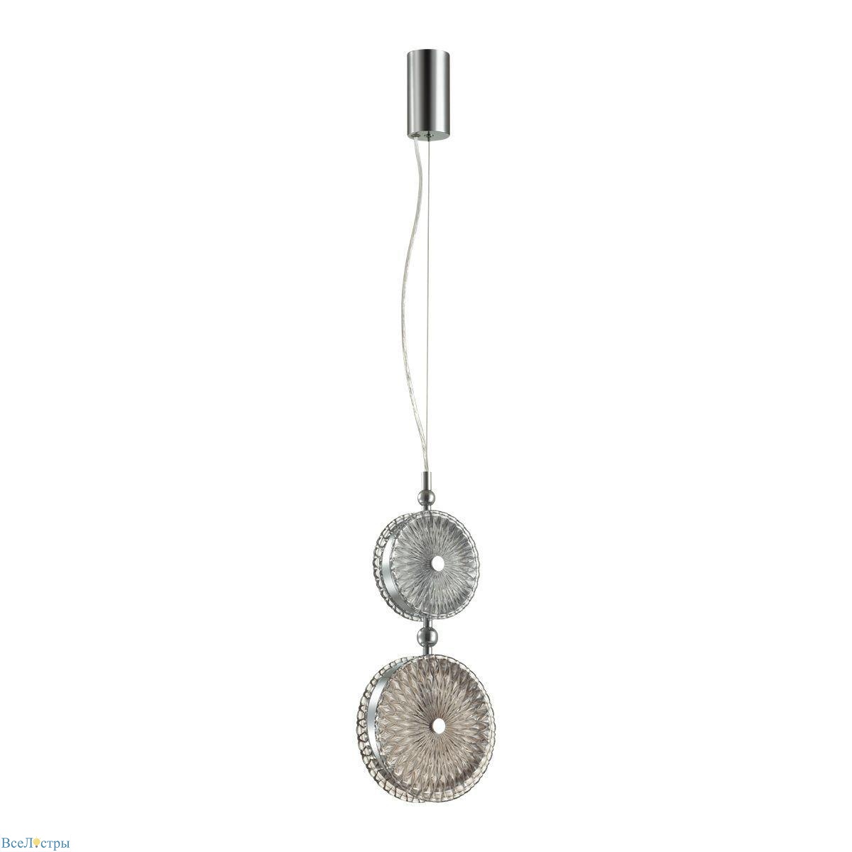 подвесной светодиодный светильник odeon light exclusive caramella 5416/13lb