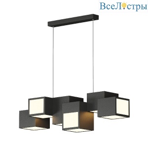 Подвесная люстра LED4U L7600-900 BK