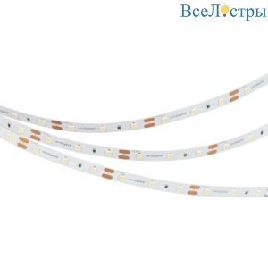 Светодиодная лента Arlight NT-A60-8mm 12V White6000 (4.8 W/m, IP20, 3528, 5m) 035698