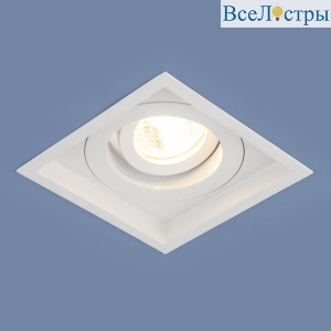 Встраиваемый светильник Elektrostandard 1071/1 MR16 WH белый a036503