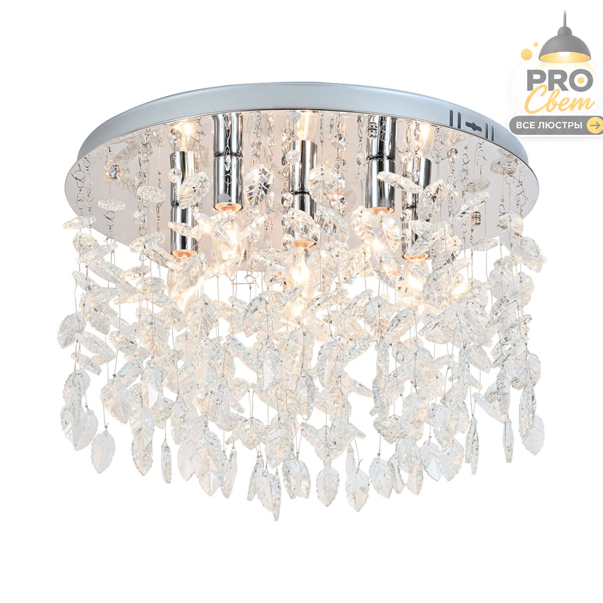 потолочный светильник escada plitvice 140021/6c chrome es0000093