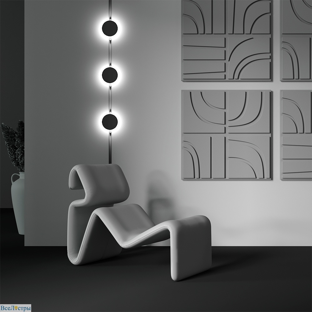 трековый магнитный светильник maytoni relax tr107-4-5w-ds-b