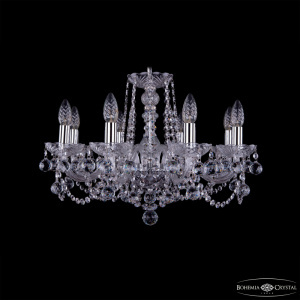 Подвесная люстра Bohemia Ivele Crystal 1402/8/195 Ni Balls