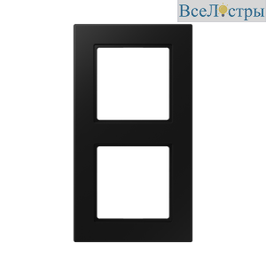 Рамка двухместная Jung A5582BFSWM