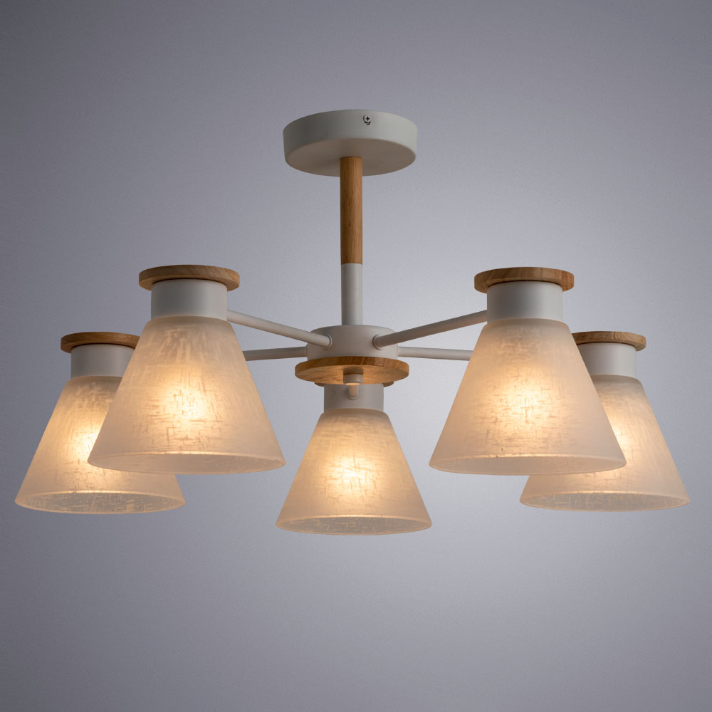 люстра на штанге arte lamp tyler a1031pl-5wh