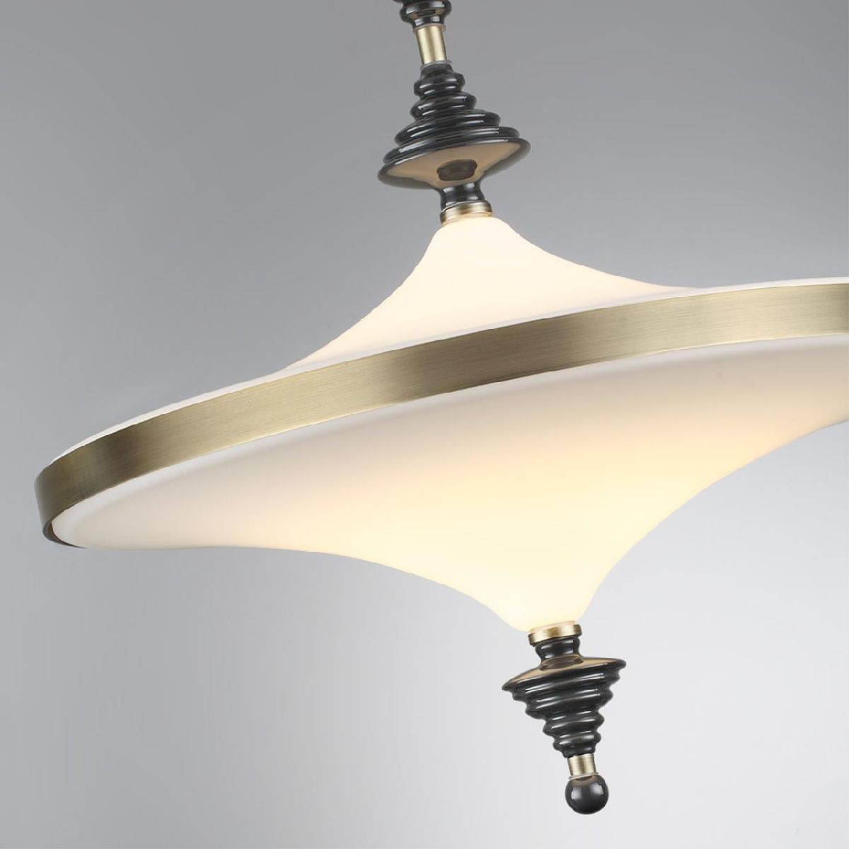потолочная люстра odeon light ula l-vision 5404/43cl