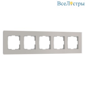 Рамка на 5 постов Werkel Senso W0053117 4690389214301 a069971