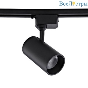 Трековый однофазный светильник Volpe ULB-Q230 18W/4000К BLACK UL-00011821