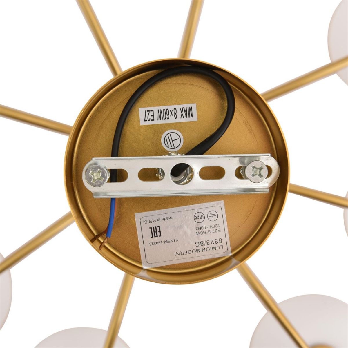 люстра на штанге lumion moderni larina 8323/8c