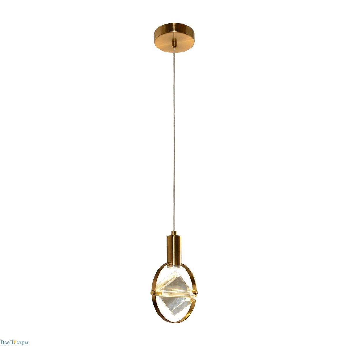 подвесной светильник imex cr.23453-1-p-gb-led