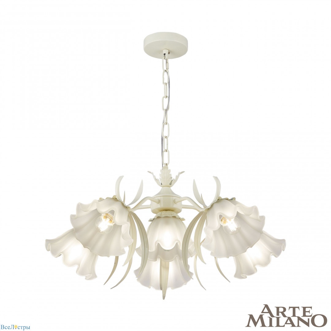 подвесная люстра arte milano napoli 316066/d680/6 iv
