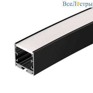 Профиль Arlight SL-ARC-3535-D3000-A45 BLACK (1180мм, дуга 1 из 8) 027634
