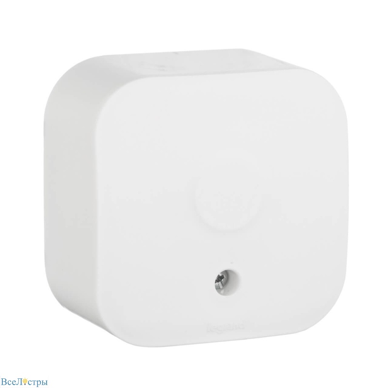 вывод кабеля legrand quteo белый 782216