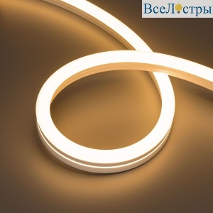 Светодиодная герметичная лента Arlight MOONLIGHT-SIDE-A140-12x24mm 24V Warm2700 (9.6 W/m, IP68, 5m, wire x2) 042798