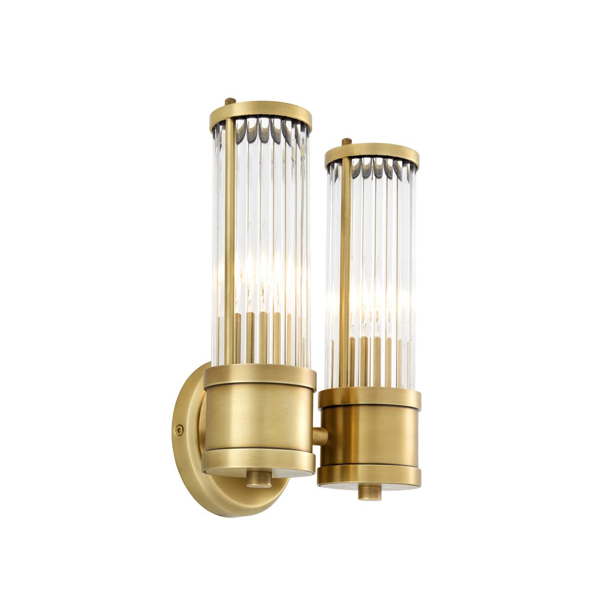 бра delight collection claridges brwl7001-2-ab
