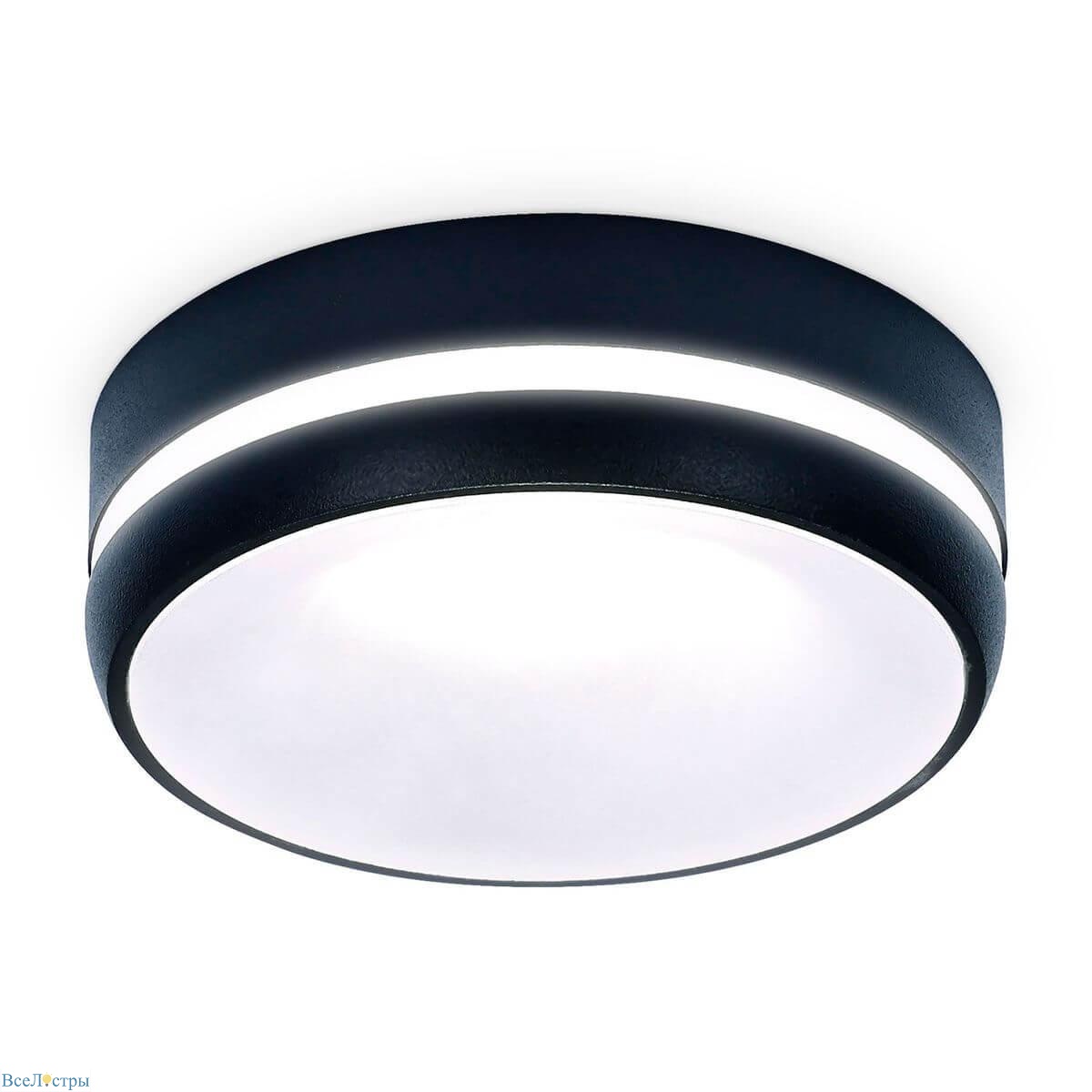 встраиваемый светильник ambrella light techno spot acrylic frost tn3335