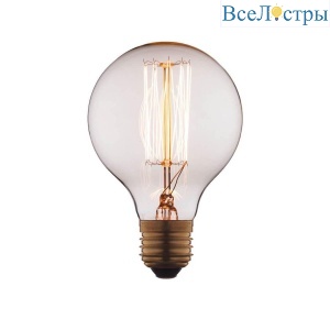 Лампа накаливания E27 60W прозрачная G8060