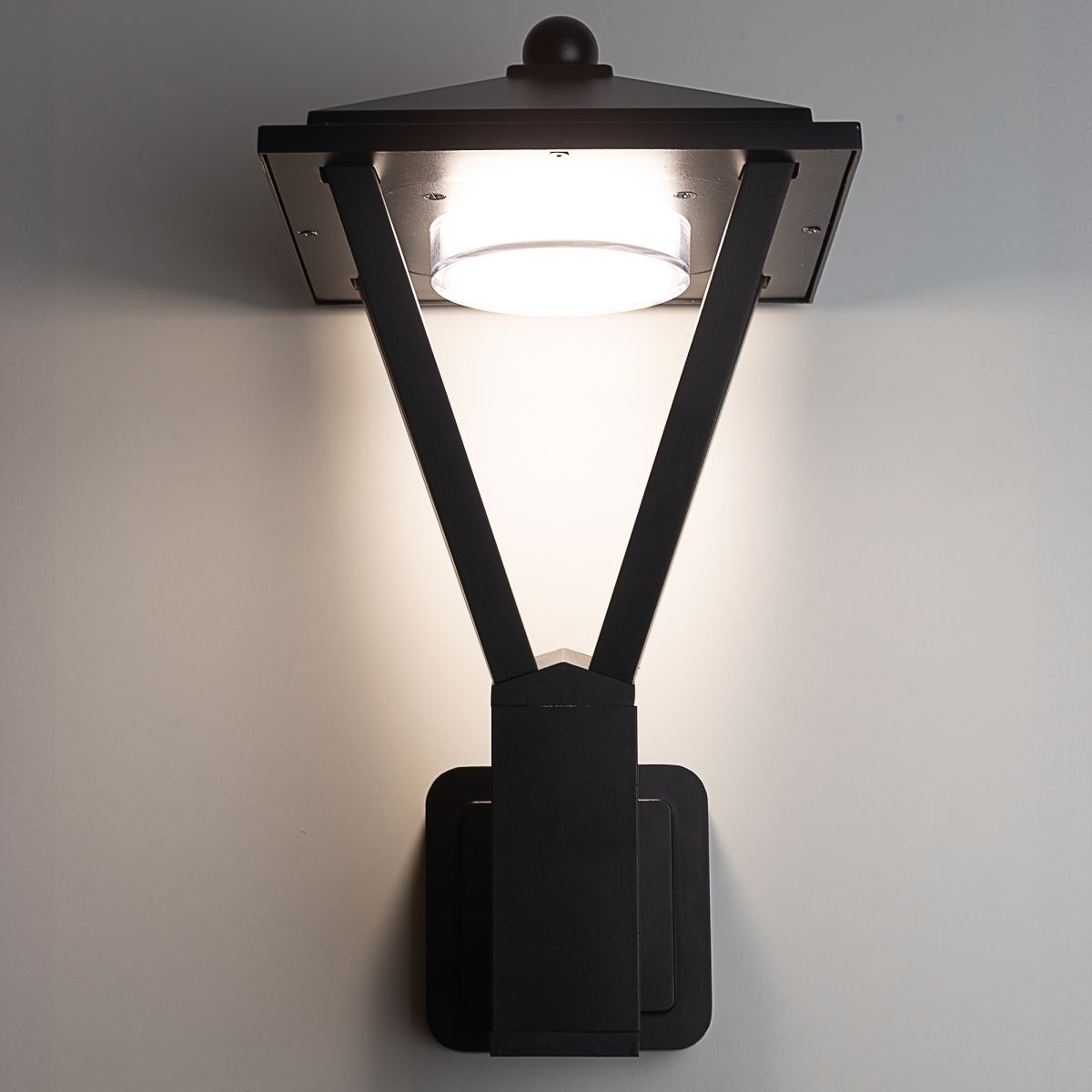 уличный настенный светильник citilux genox clu12w