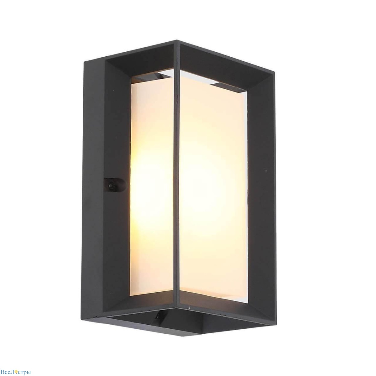 уличный настенный светодиодный светильник st luce cubista sl077.411.01