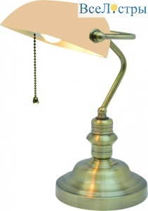 Настольная лампа Arte Lamp Banker A2493LT-1AB