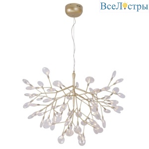 Подвесная люстра Crystal Lux Evita EVITA SP63 GOLD/TRANSPARENT