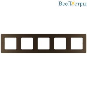 Рамка пятиместная Legrand Inspiria 673979